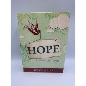 Hope In Difficult Times Joyce Meyer 2010 Hardcover 6-Book Boxed Set Christian
